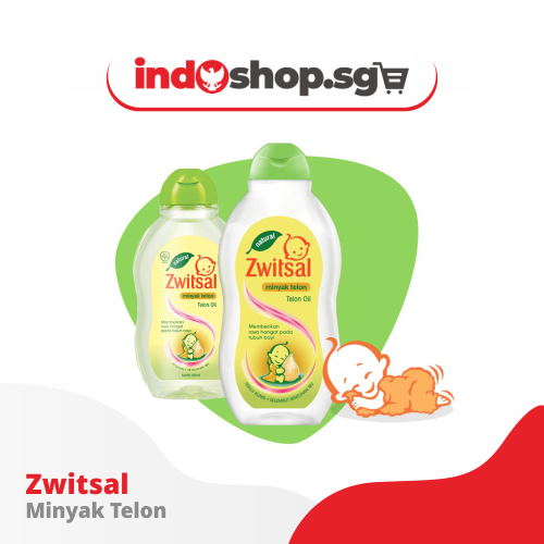Zwitsal Baby Natural Minyak Telon (combination of eucalyptus, coconut and fennel oil)