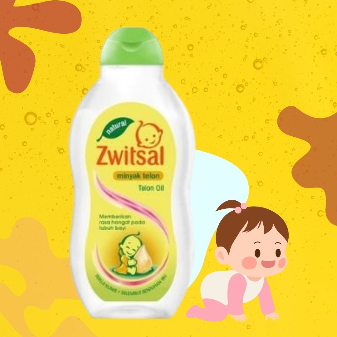 Zwitsal Baby Natural Minyak Telon (combination of eucalyptus, coconut and fennel oil)