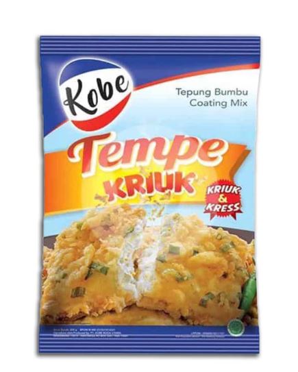 Kobe Tepung Bumbu (70gm) | Tempe Kriuk | Bakwan Kress | Kentucky Crispy | Banana Crispy