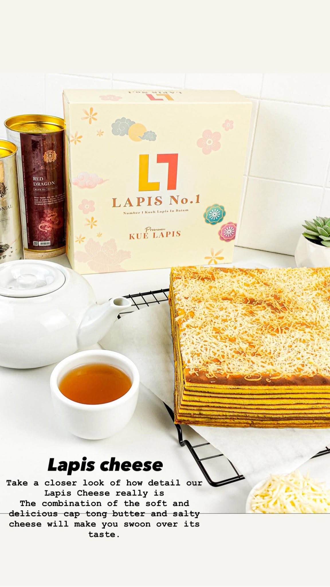 Lapis No 1 Batam - Halal - Freshly Baked - Weekly Pre-Order
