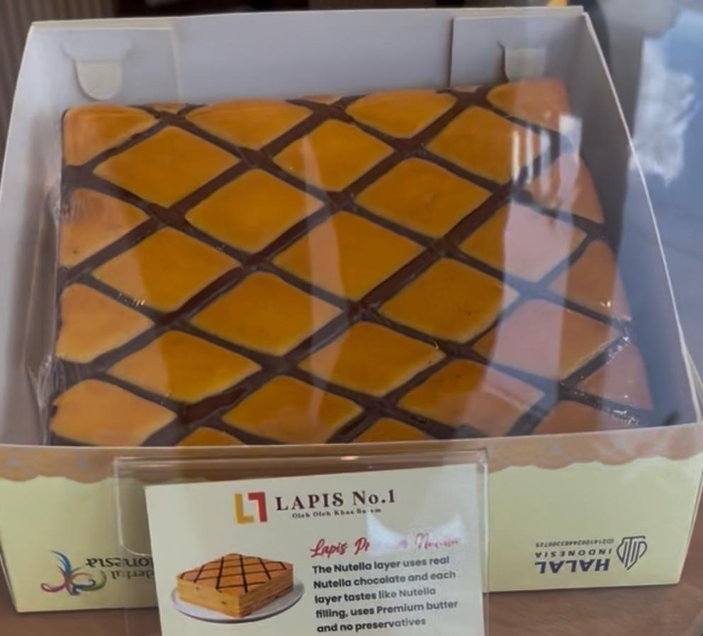 Lapis No 1 Batam - Halal - Freshly Baked - Weekly Pre-Order