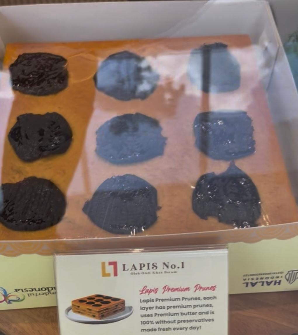 Lapis No 1 Batam - Halal - Freshly Baked - Weekly Pre-Order