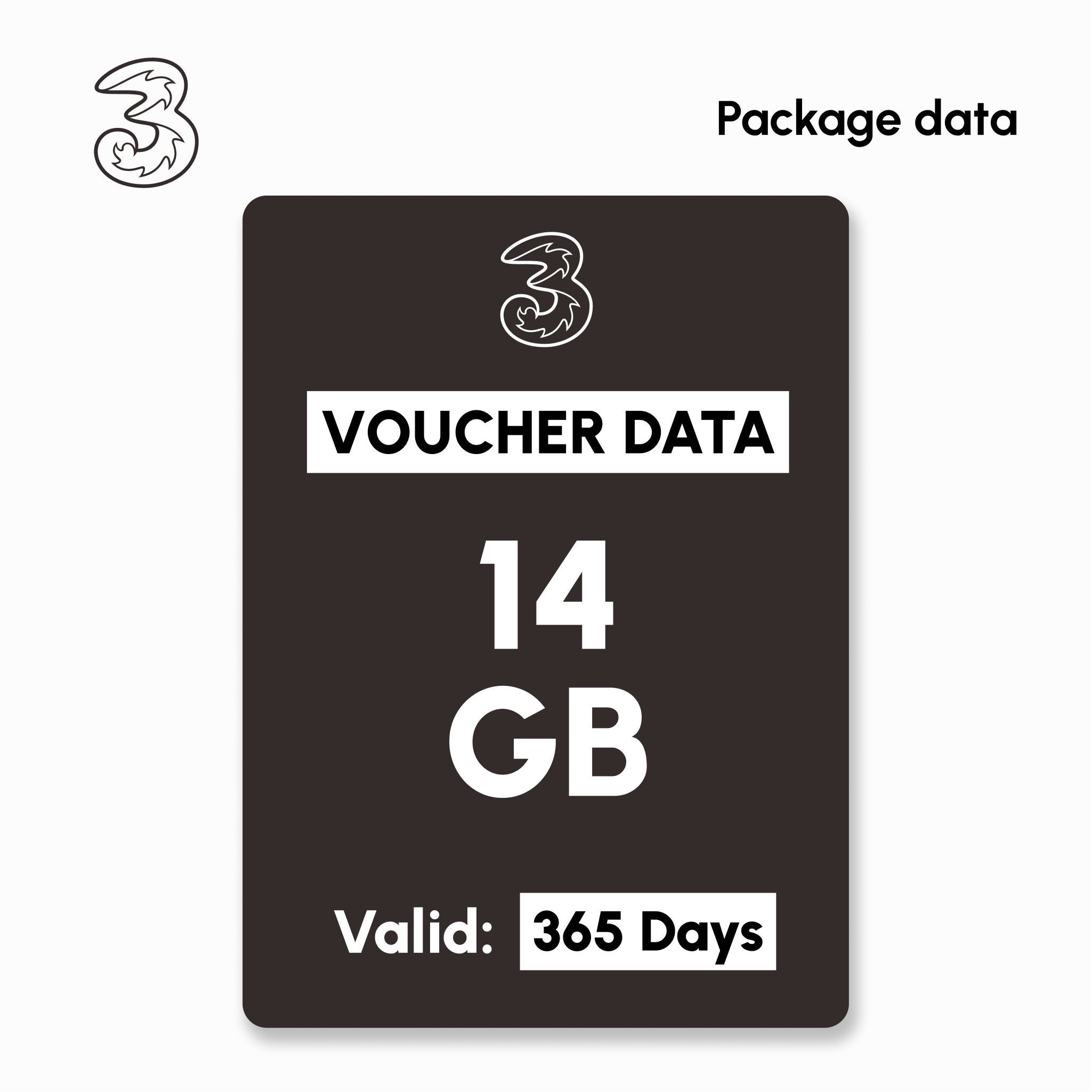 Mobile Data Tri - EverNet 14GB - 365 Days | #Digital_Indoshop.sg
