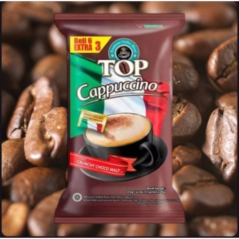 TOP Cappuccino - Instant Coffee 10 sachets