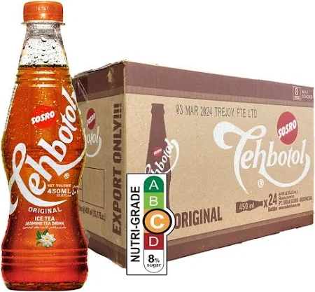 Jasmine Tea Ready to drink 1 Carton 450ml 350ml | Teh botol sosro