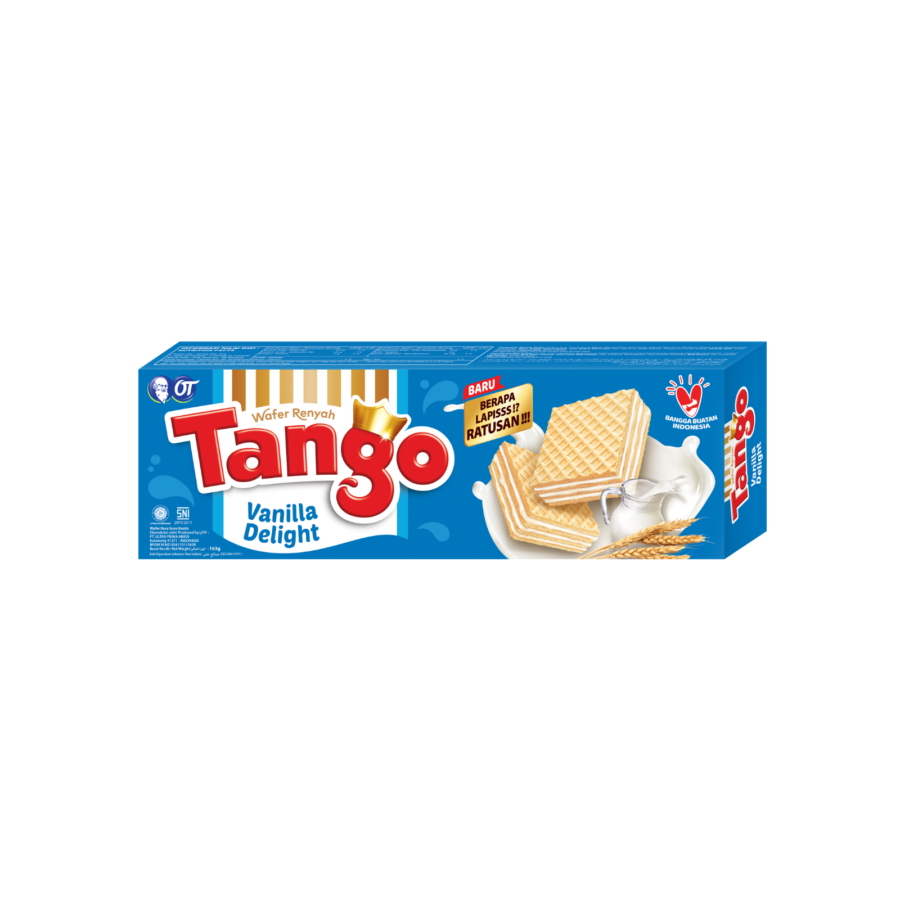 Tango Wafer Vanilla Strawberry | Crispy Brownies | Irresistibly Creamy Crispy