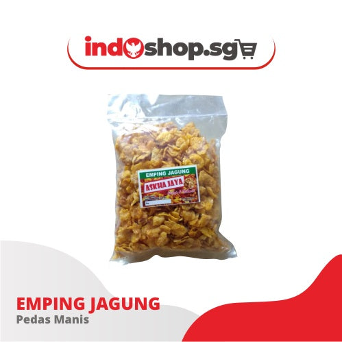Emping Jagung Pedas Manis | Sweet and Spicy Corn | Corn Snack | Indonesian Corn Snack