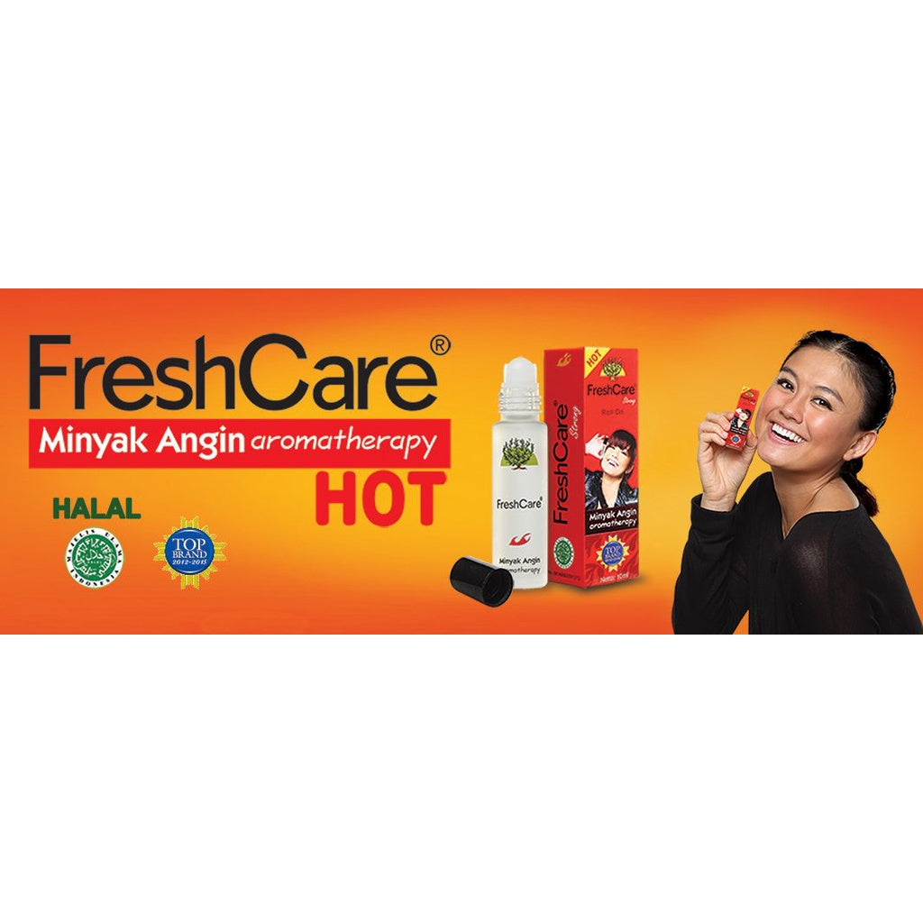 Freshcare Fresh Care Aromatherapy Roll On Ointment | Medicated Oil | Minyak Angin Fresh Care Oil Roll On | 10ml
