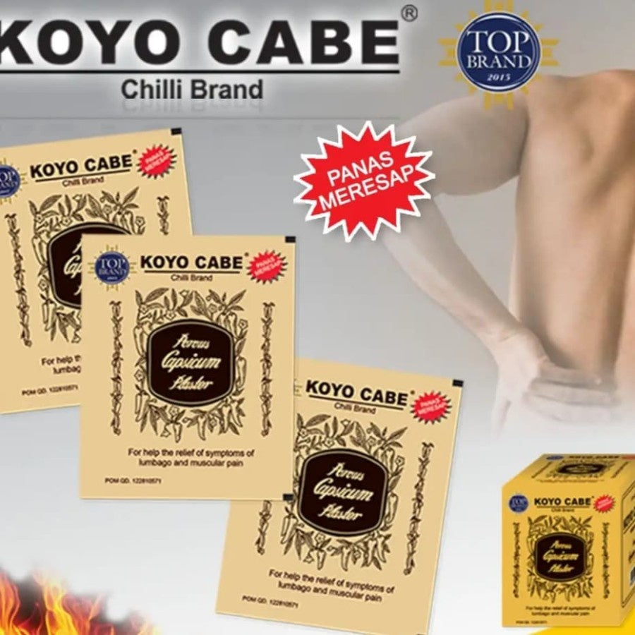 Koyo Cabe 1 Box 20 Sachets (per sachet 10 plasters)