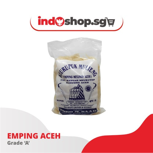 Emping Aceh super tipis Grade 'A' Khas aceh