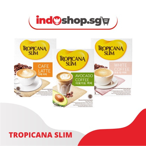 Tropicana Slim Coffee | White Coffee | Cafe Late | Avocado Coffee | Sugar Free