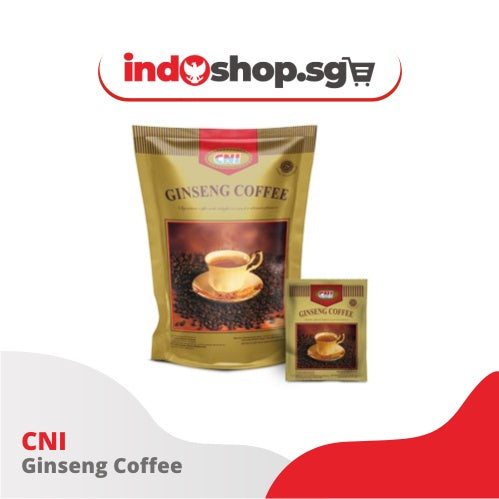 Ginseng Coffee CNI | Kopi Gingseng Asli Orginal isi 20 sachet at 20 gram (400 gram) | Indonesia Coffee #indoshop#