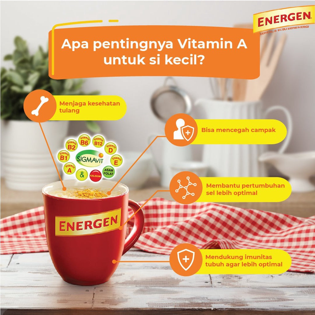 Energen Instant Cereal | Sereal Coklat, Vanila, Kurma, & Jagung | Cereal Chocolate | Vanilla | Dates | Corn | Ginger