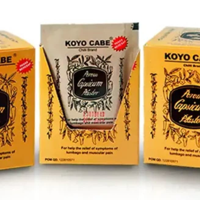 Koyo Cabe 1 Box 20 Sachets (per sachet 10 plasters)
