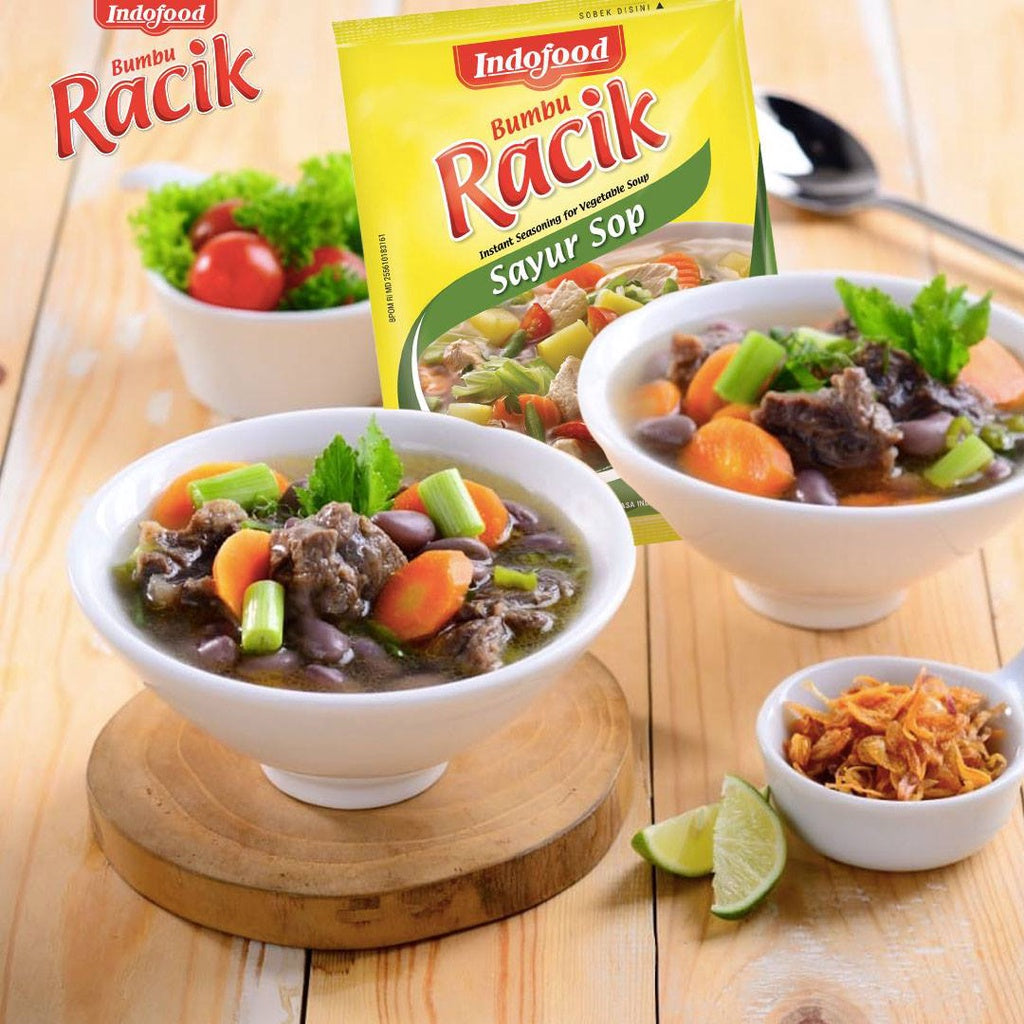 Indofood Bumbu Racik Sachet 20gr | Nasi Goreng | Ikan Goreng | Tempe Goreng | Ayam Goreng | Instant Seasoning