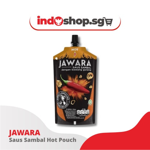 Jawara Saus Sambal Bawang Goreng Hot Pouch 120ml | Hot Pouch 250ml | Extra Hot Pouch 120 ml | Extra Hot Pouch 250ml