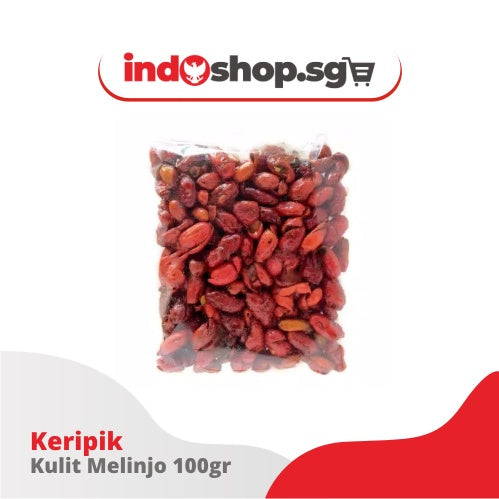 Kripik Kulit Melinjo 100 gr | Dried Melinjo Skin | Dried Belinjo Skin | Belinjo Skin Snack | Melinjo Skin Snack