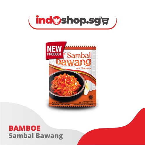 Bamboe Sambal Bawang (Indonesian Garlic Chili Sauce) 10pcs  #indoshop#