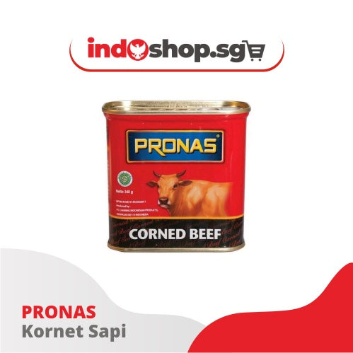 Pronas Kornet Sapi 340 g | Corned Beef | Indonesian Corned Beef