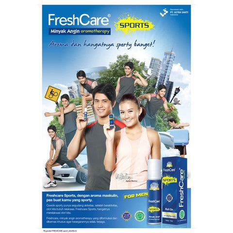 Freshcare Fresh Care Aromatherapy Roll On Ointment | Medicated Oil | Minyak Angin Fresh Care Oil Roll On | 10ml