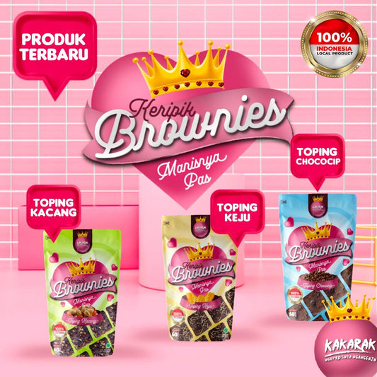 Keripik Brownies Kakarak 60 gr