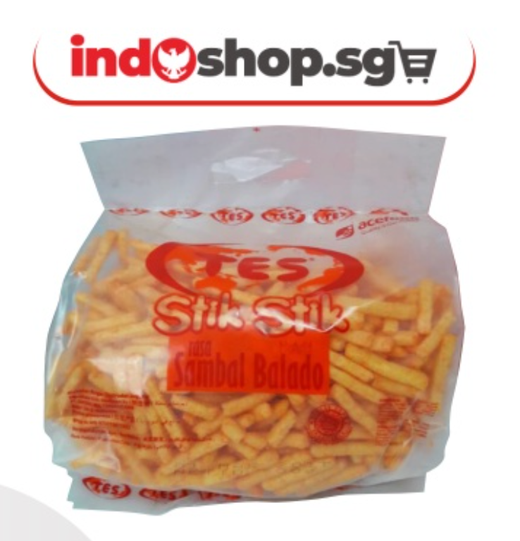 Tes Spicy Corn Tapioca Snack | Stik Balado 225g | Keripik Singkong Balado 250g | Acefood