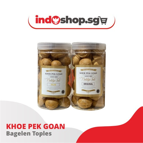 Khoe Pek Goan Bagelen Original, Cheese and Coffee