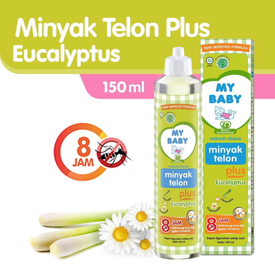 Minyak Telon Plus Eucalyptus 150 ml | My Baby