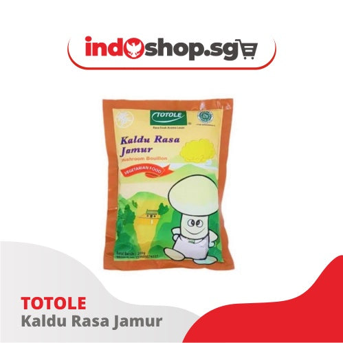 Granulated Mushrooms Bouillon Seasoning | Kaldu jamur TOTOLE | Totole Vegan Seasoning | Premium Mushrooms