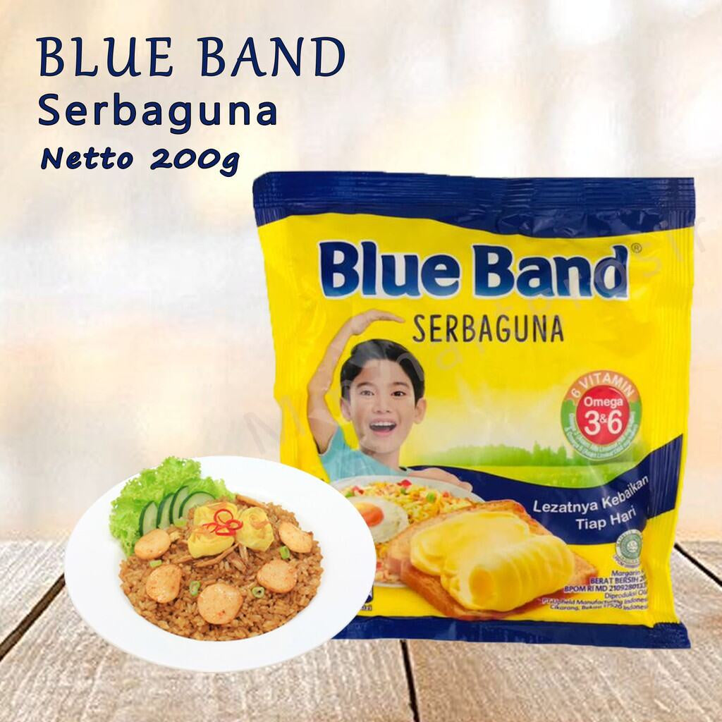 Blue Band Serbaguna Margarine 200gr #indoshop#