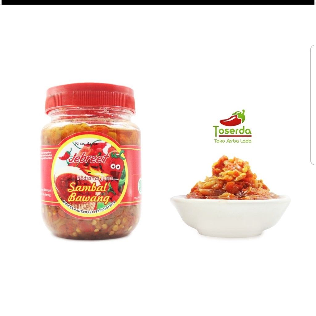 Sambal Bawang Jebreet Khas Banjar (165 gram) | Indonesian Chili