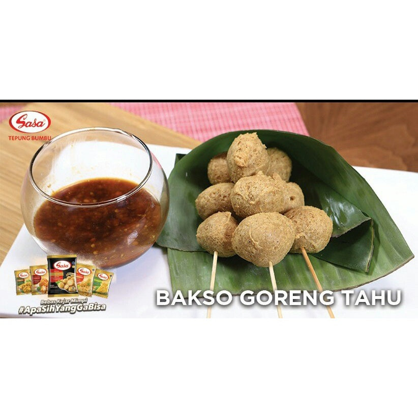 Sasa Tepung Bumbu | Bakwan | Vegetable Fritters | Ayam Goreng | Tempe Tahu Goreng | Pisang Goreng | 75gr - 90gr