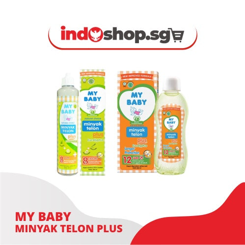 Minyak Telon Oil My Baby Plus Eucalyptus 60ml 90ml | My Baby