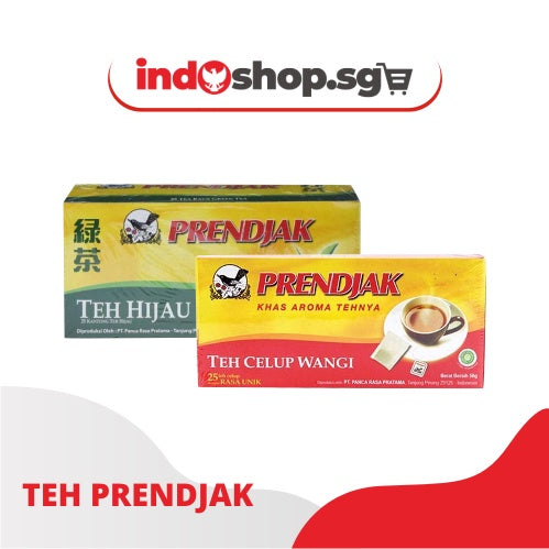 Teh Celup Wangi Prendjak (1 box 25 sachets) #indoshop#