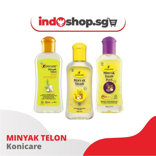 Traditional Baby Oil Eucalyptus Fennel Coconut Oil | Minyak Telon Oil Konicare 60ml 125ml