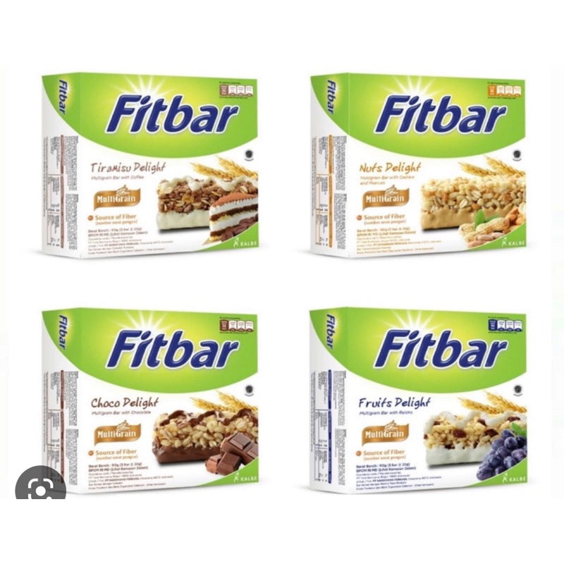 [Healthy Snacks] Multigrain Fitbar Box 5x25gr | Kalbe