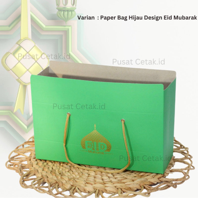 [Lebaran] 10pcs Parsel Ramadan Paper Bag Toples Parcel Lebaran Box Hampers Idul Fitri (bundle of 10pcs)