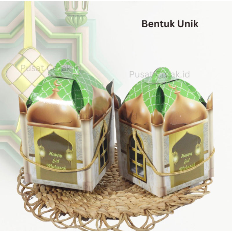 [Lebaran] 10pcs Parsel Ramadan Masjid Mekkah Parcel Lebaran | Hampers Toples | Dus Kueh (bundle of 10pcs)