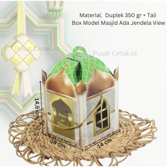 [Lebaran] 10pcs Parsel Ramadan Masjid Mekkah Parcel Lebaran | Hampers Toples | Dus Kueh (bundle of 10pcs)