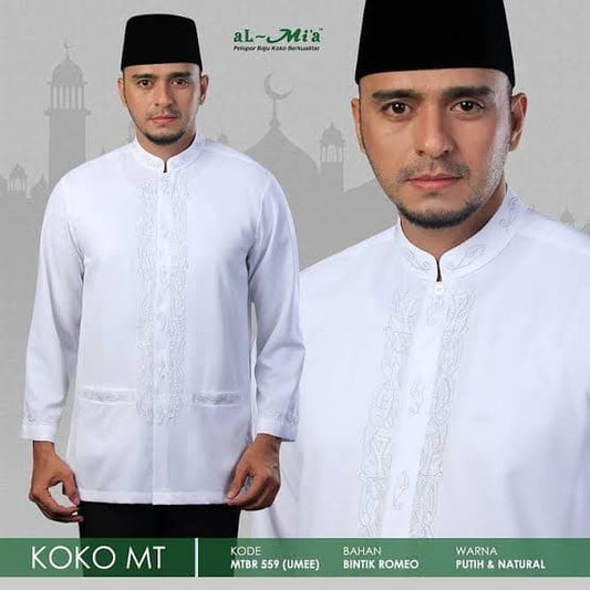 Baju koko al-Mia MT (kualitas di atas al-Mia Premium)