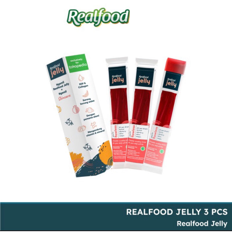 [Healthy Snack] Realfood Jelly Trial Pack - Flawless Glutabright