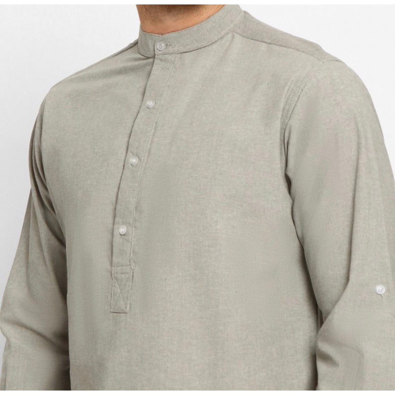 Baju Kurta Pakistan Koko Katun Premium Warna Oxford Pria Toraformen
