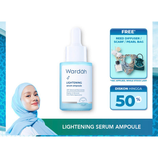 WARDAH Lightening Serum Ampoule - Serum 10x Advanced niacinamide 8ml